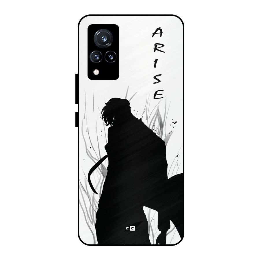 Awesome Jinwoo Arise Metal Back Case for Vivo V21 5G