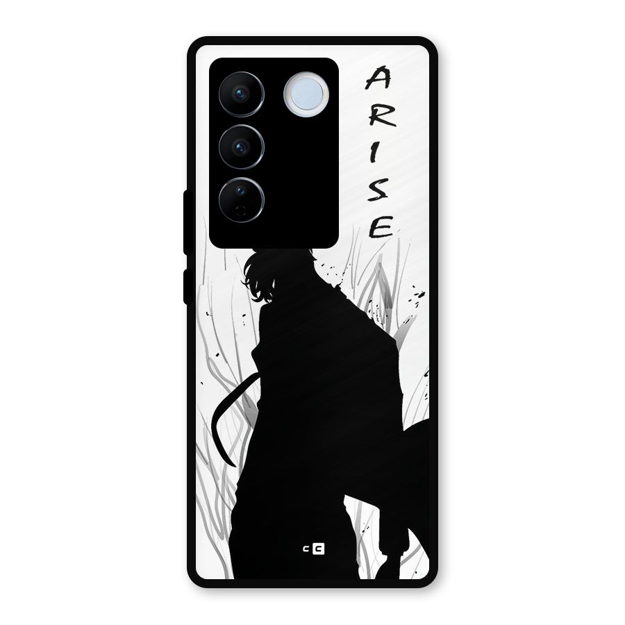 Awesome Jinwoo Arise Metal Back Case for Vivo V27