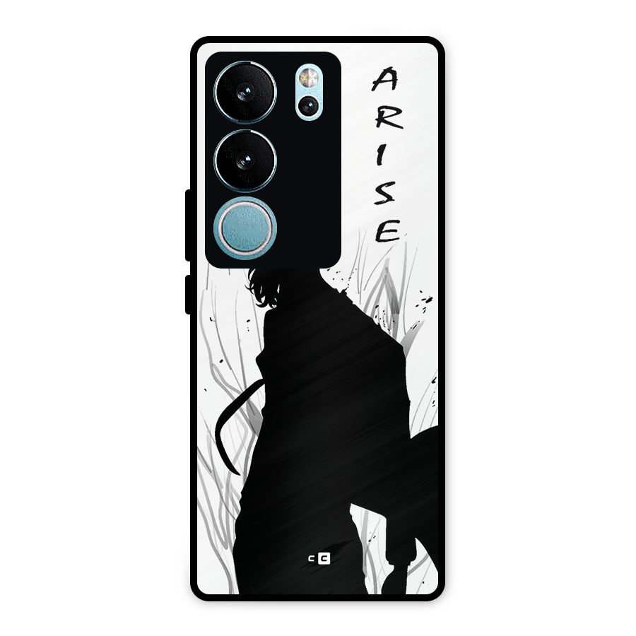 Awesome Jinwoo Arise Metal Back Case for Vivo V29 Pro
