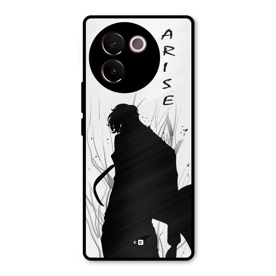 Awesome Jinwoo Arise Metal Back Case for Vivo V30e