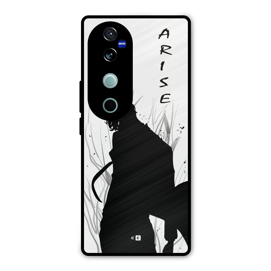Awesome Jinwoo Arise Metal Back Case for Vivo V40 Pro