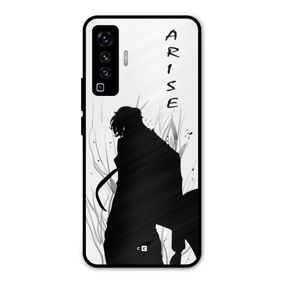 Awesome Jinwoo Arise Metal Back Case for Vivo X50