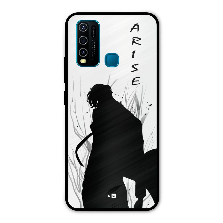 Awesome Jinwoo Arise Metal Back Case for Vivo Y30