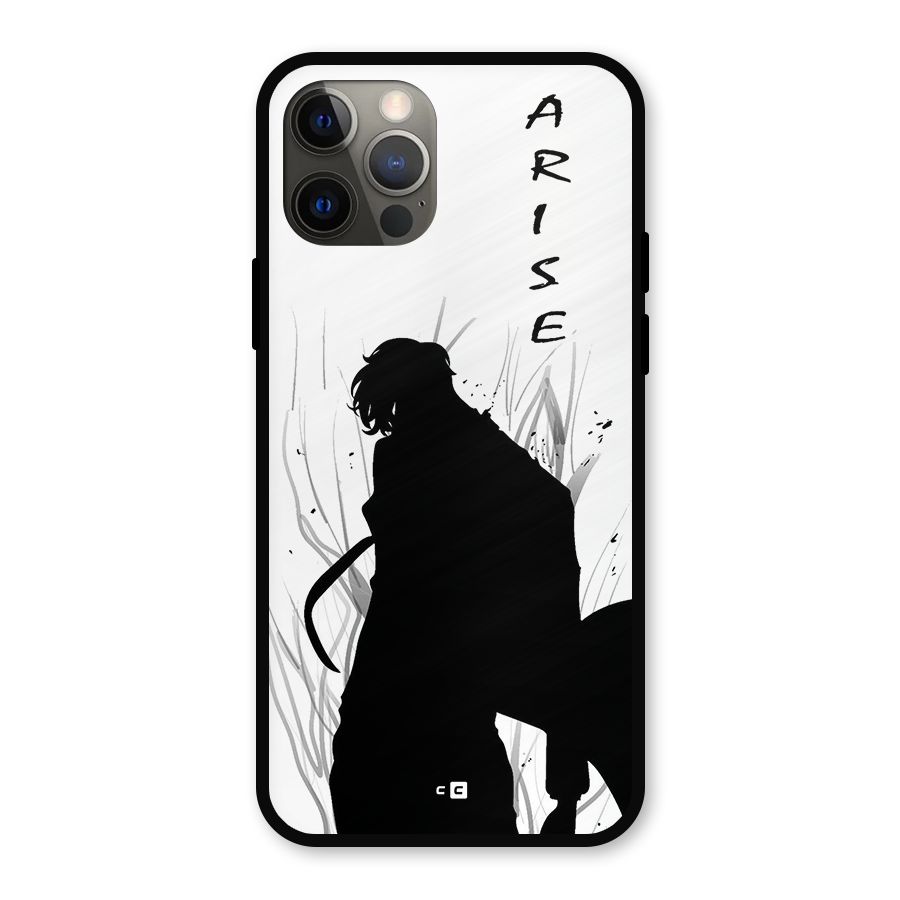 Awesome Jinwoo Arise Metal Back Case for iPhone 12 Pro