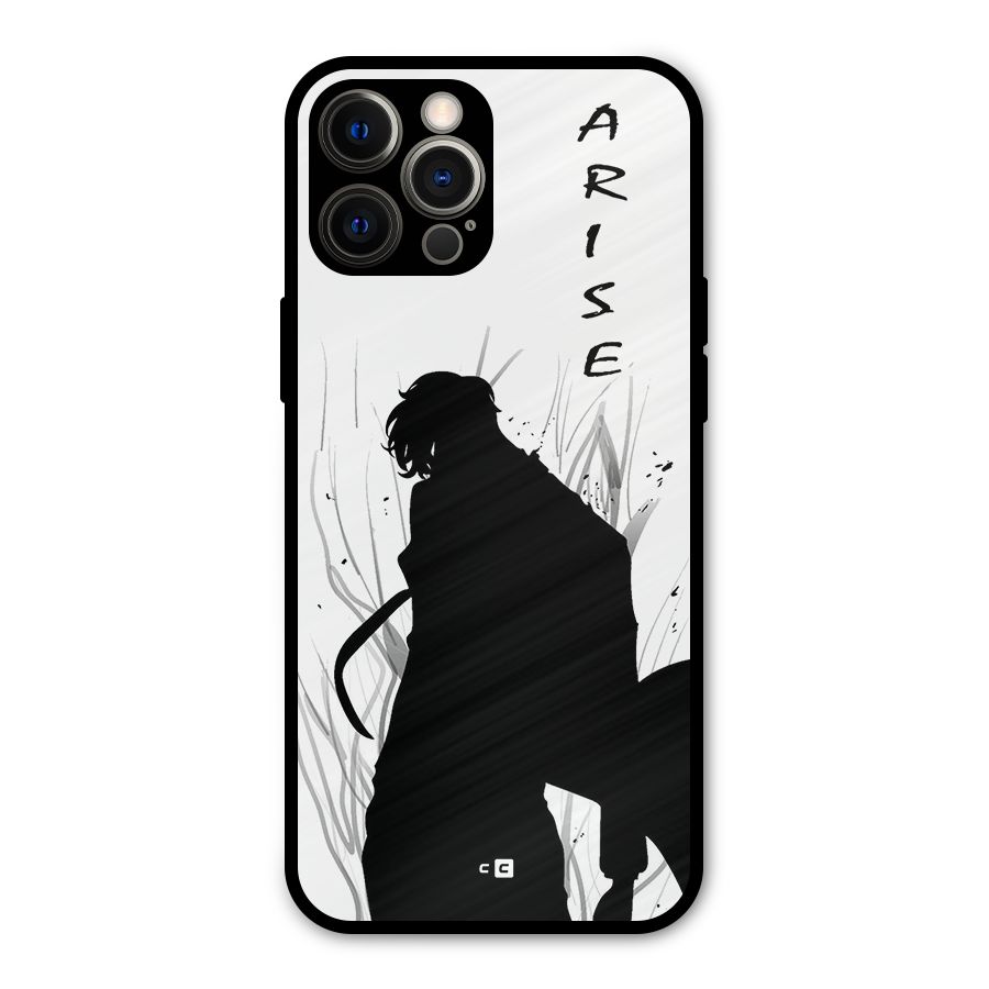 Awesome Jinwoo Arise Metal Back Case for iPhone 12 Pro Max