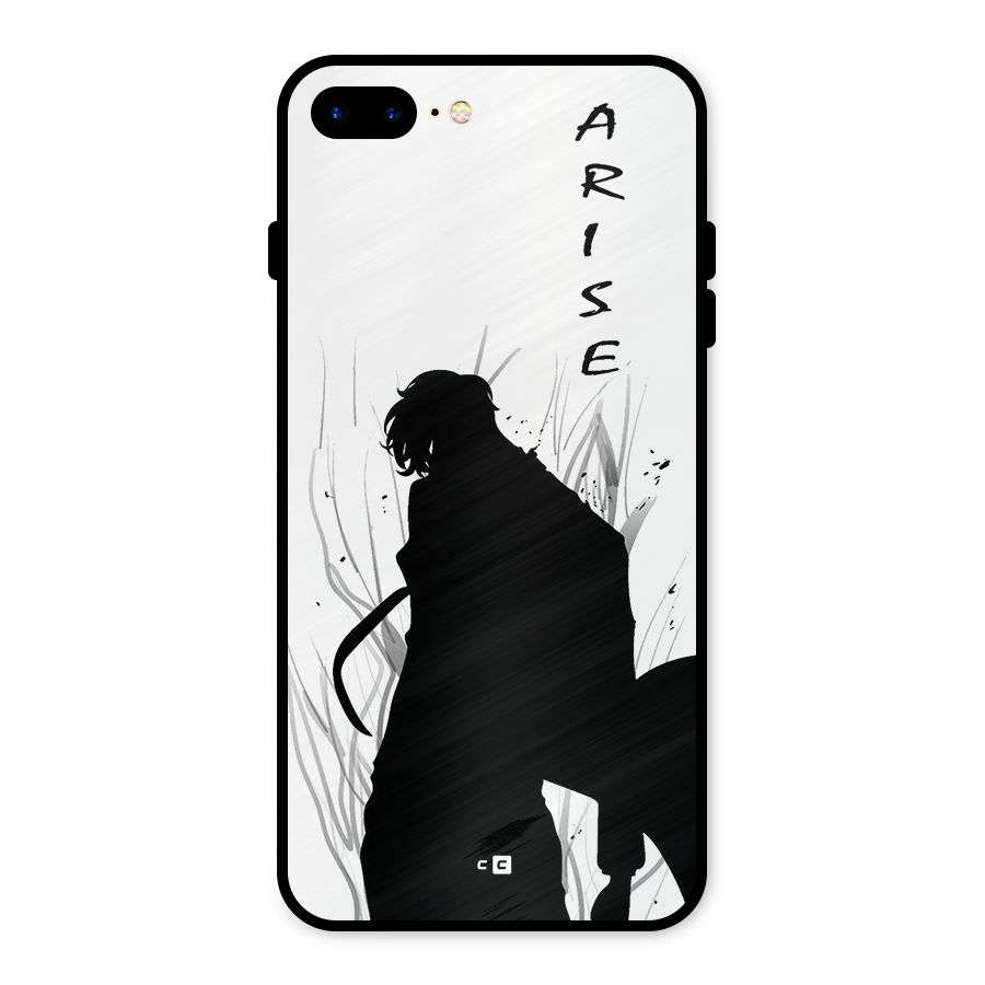 Awesome Jinwoo Arise Metal Back Case for iPhone 7 Plus