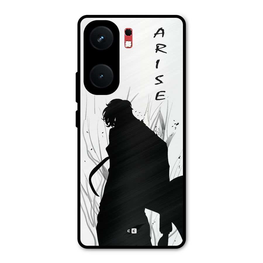 Awesome Jinwoo Arise Metal Back Case for iQOO Neo 9 Pro