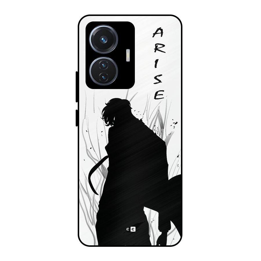 Awesome Jinwoo Arise Metal Back Case for iQOO Z6 44W