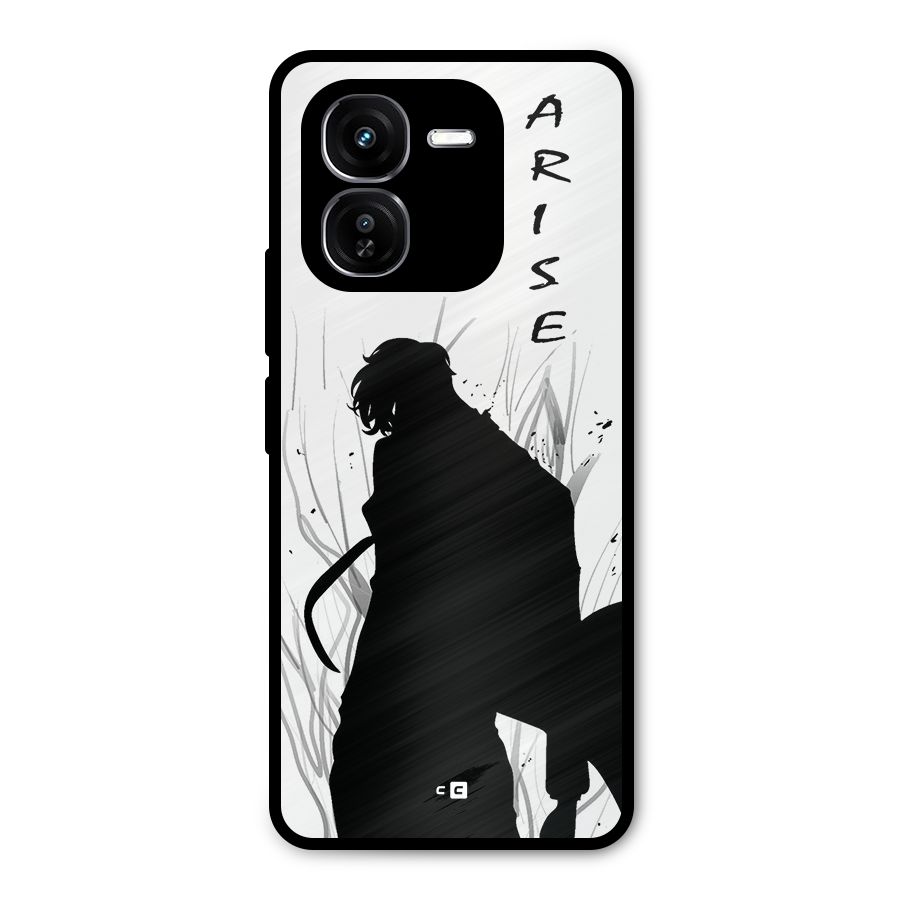 Awesome Jinwoo Arise Metal Back Case for iQOO Z9x