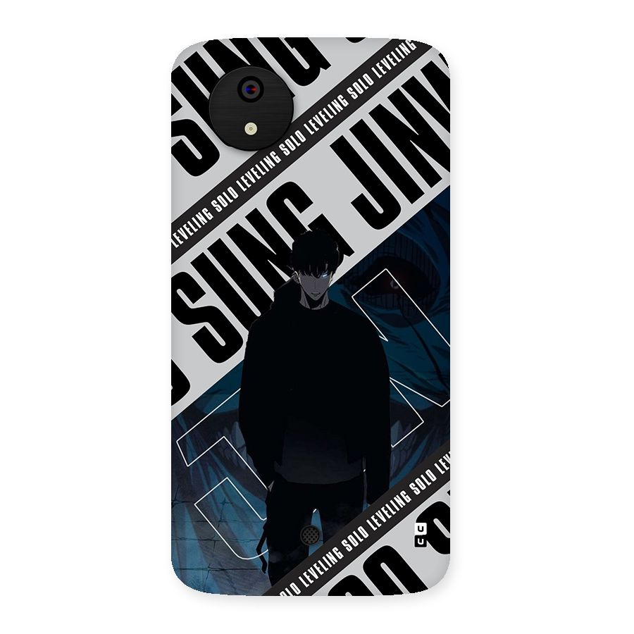 Awesome Jinwoo Rage Back Case for Canvas A1  AQ4501