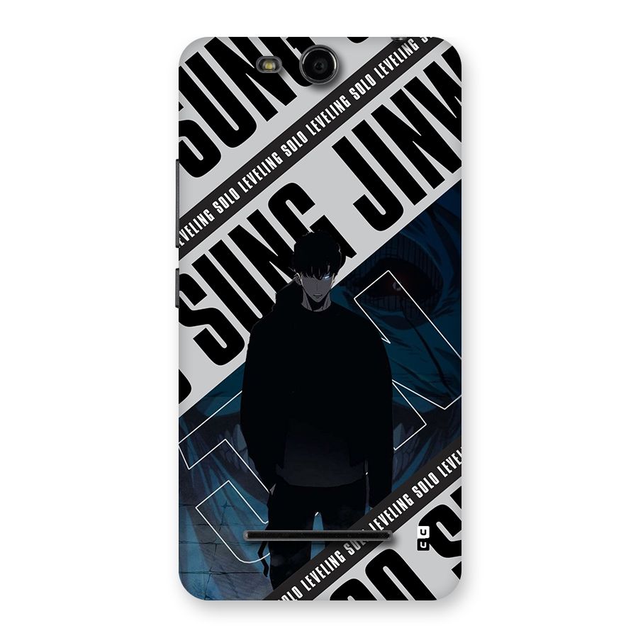 Awesome Jinwoo Rage Back Case for Canvas Juice 3 Q392