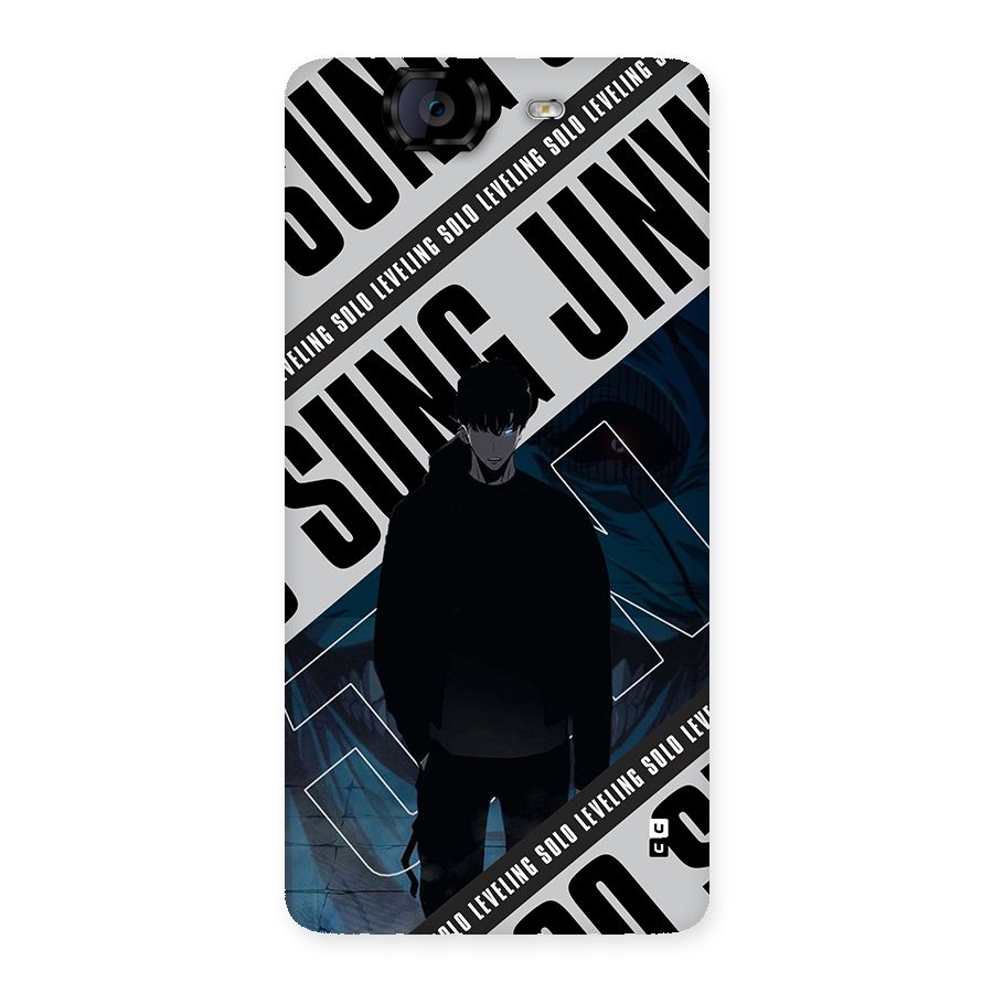 Awesome Jinwoo Rage Back Case for Canvas Knight A350