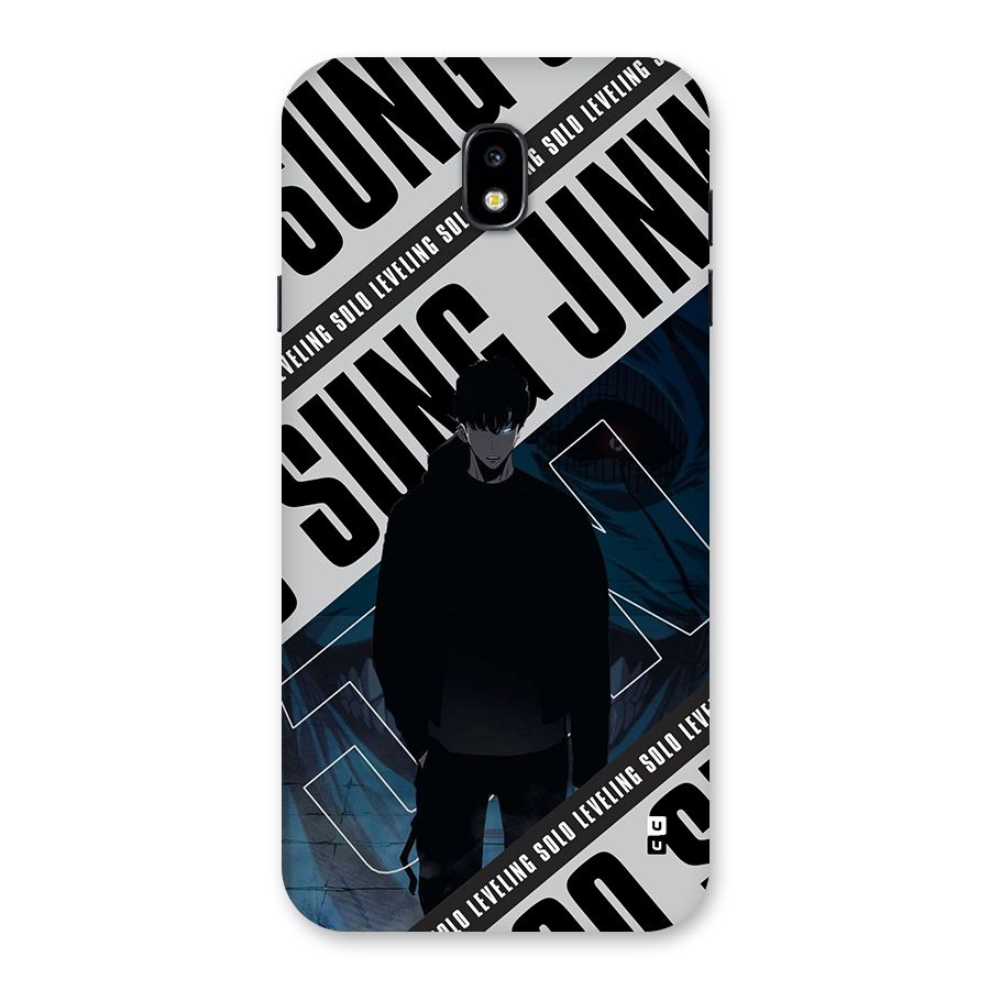 Awesome Jinwoo Rage Back Case for Galaxy J7 Pro