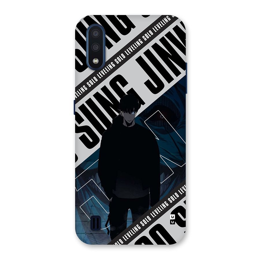 Awesome Jinwoo Rage Back Case for Galaxy M01