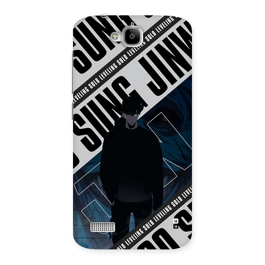 Awesome Jinwoo Rage Back Case for Honor Holly