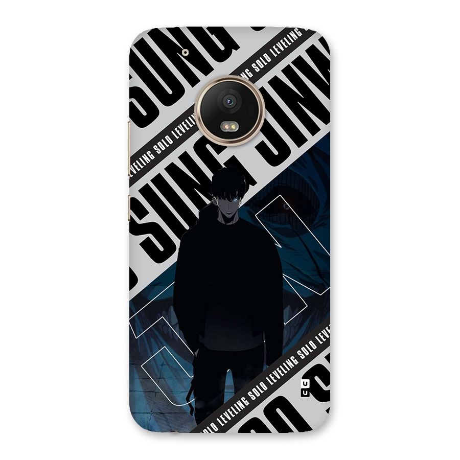 Awesome Jinwoo Rage Back Case for Moto G5 Plus