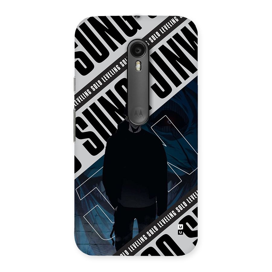 Awesome Jinwoo Rage Back Case for Moto G Turbo