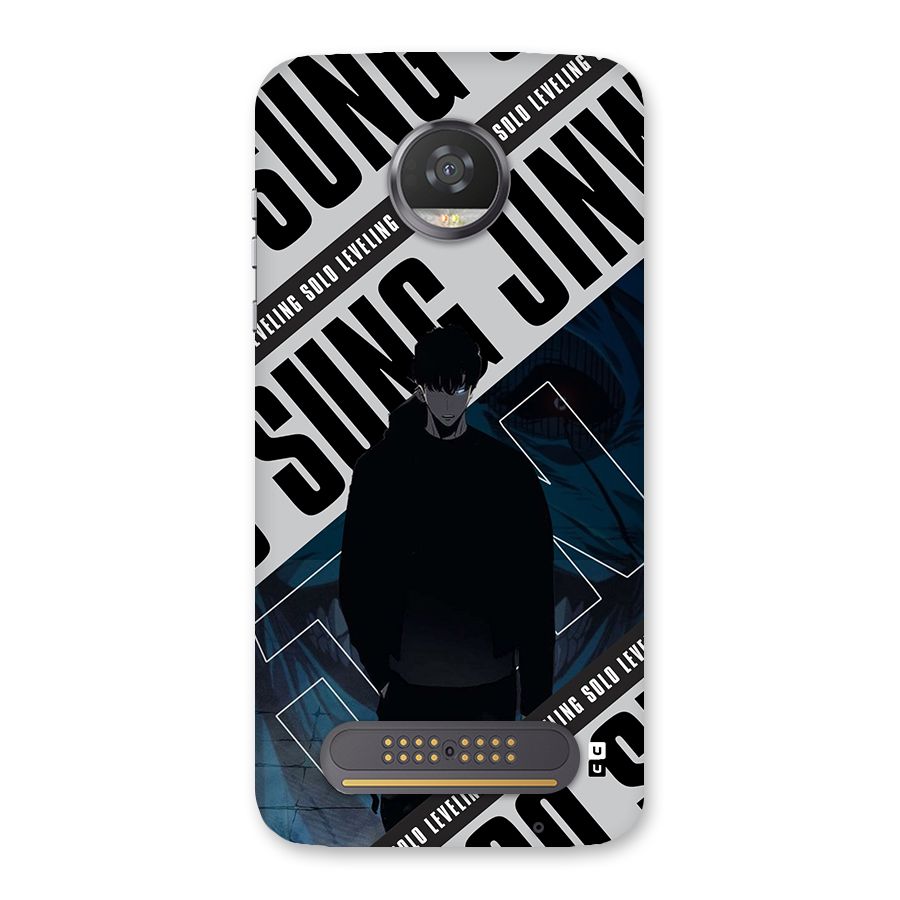 Awesome Jinwoo Rage Back Case for Moto Z2 Play