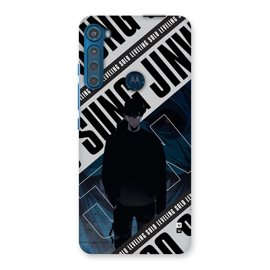 Awesome Jinwoo Rage Back Case for Motorola One Fusion Plus