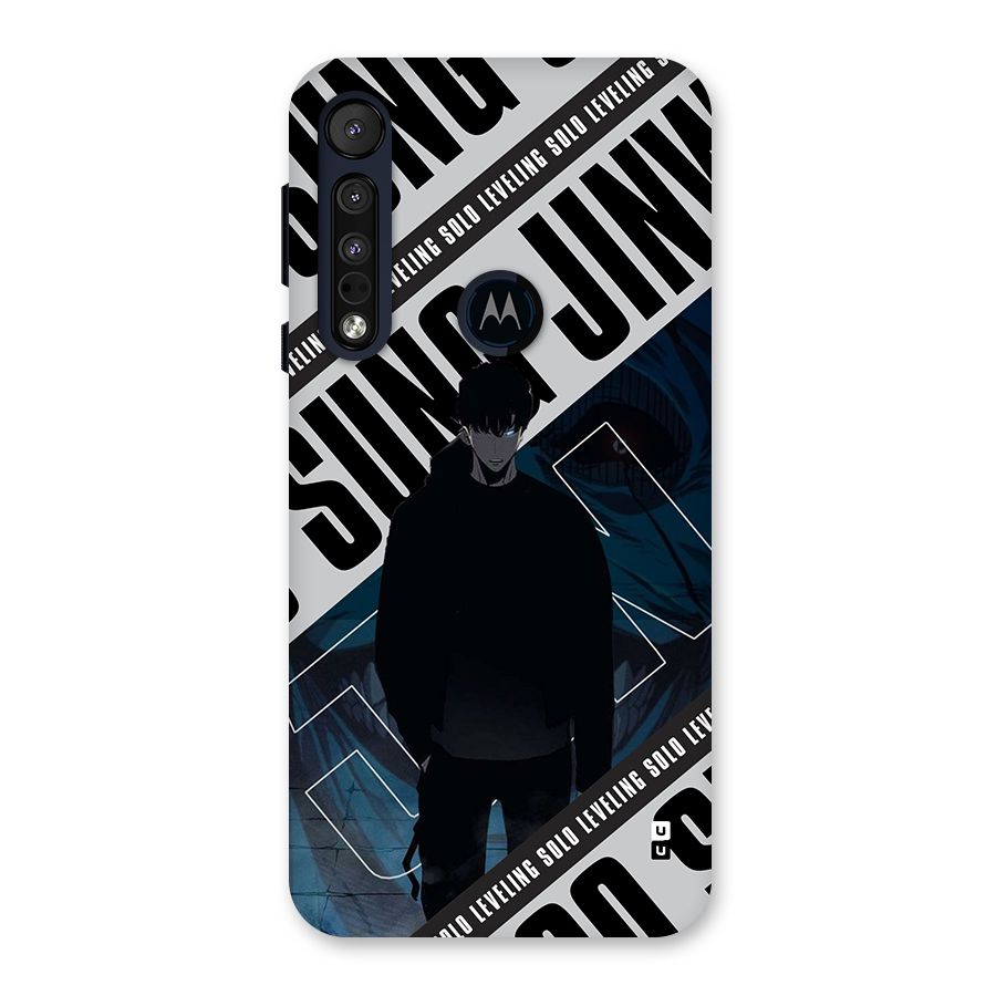 Awesome Jinwoo Rage Back Case for Motorola One Macro