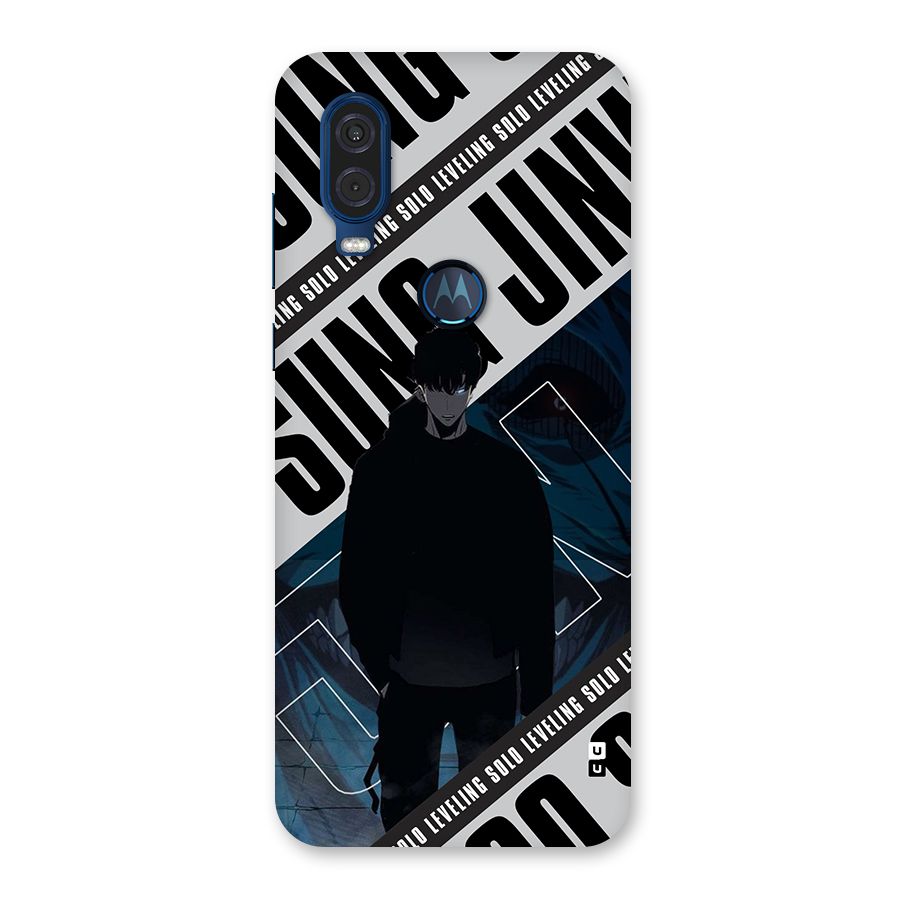 Awesome Jinwoo Rage Back Case for Motorola One Vision