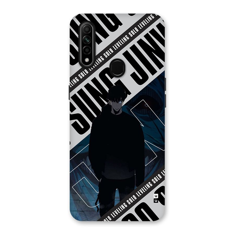 Awesome Jinwoo Rage Back Case for Oppo A31