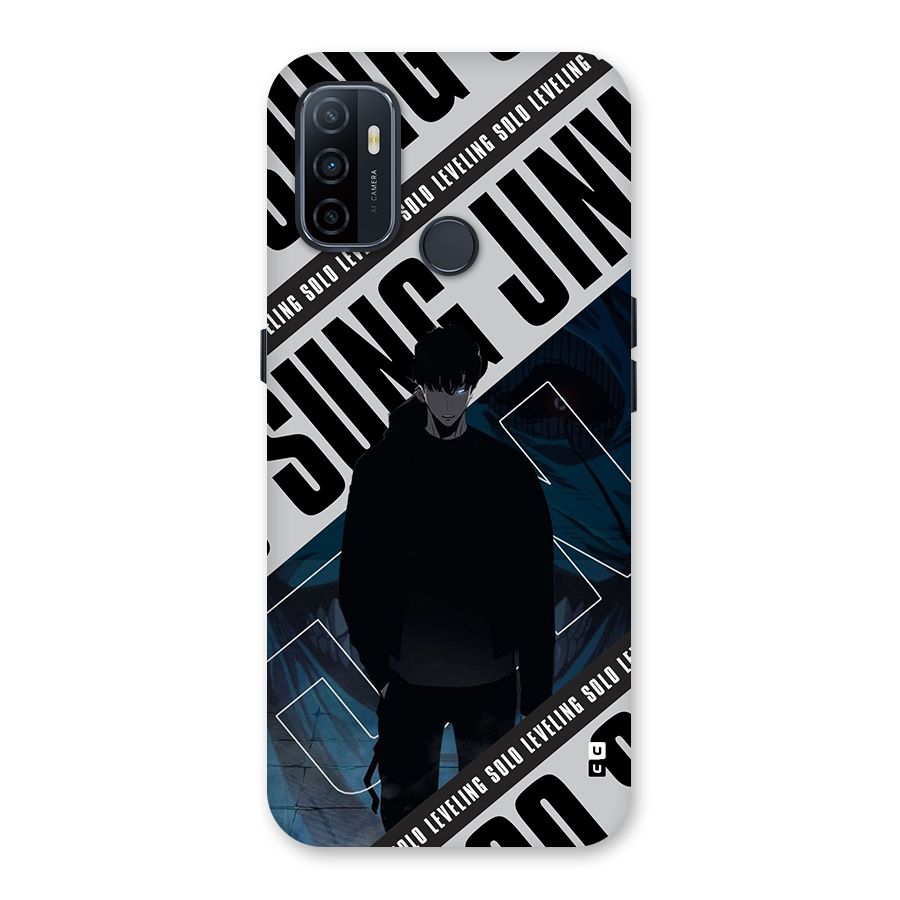 Awesome Jinwoo Rage Back Case for Oppo A33 (2020)