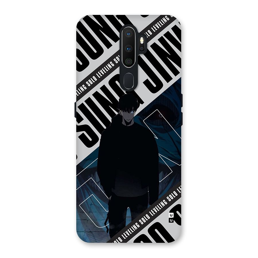 Awesome Jinwoo Rage Back Case for Oppo A5 (2020)
