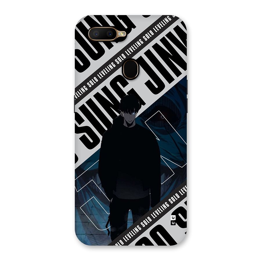 Awesome Jinwoo Rage Back Case for Oppo A5s