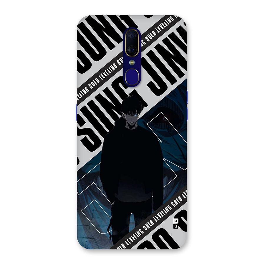 Awesome Jinwoo Rage Back Case for Oppo A9