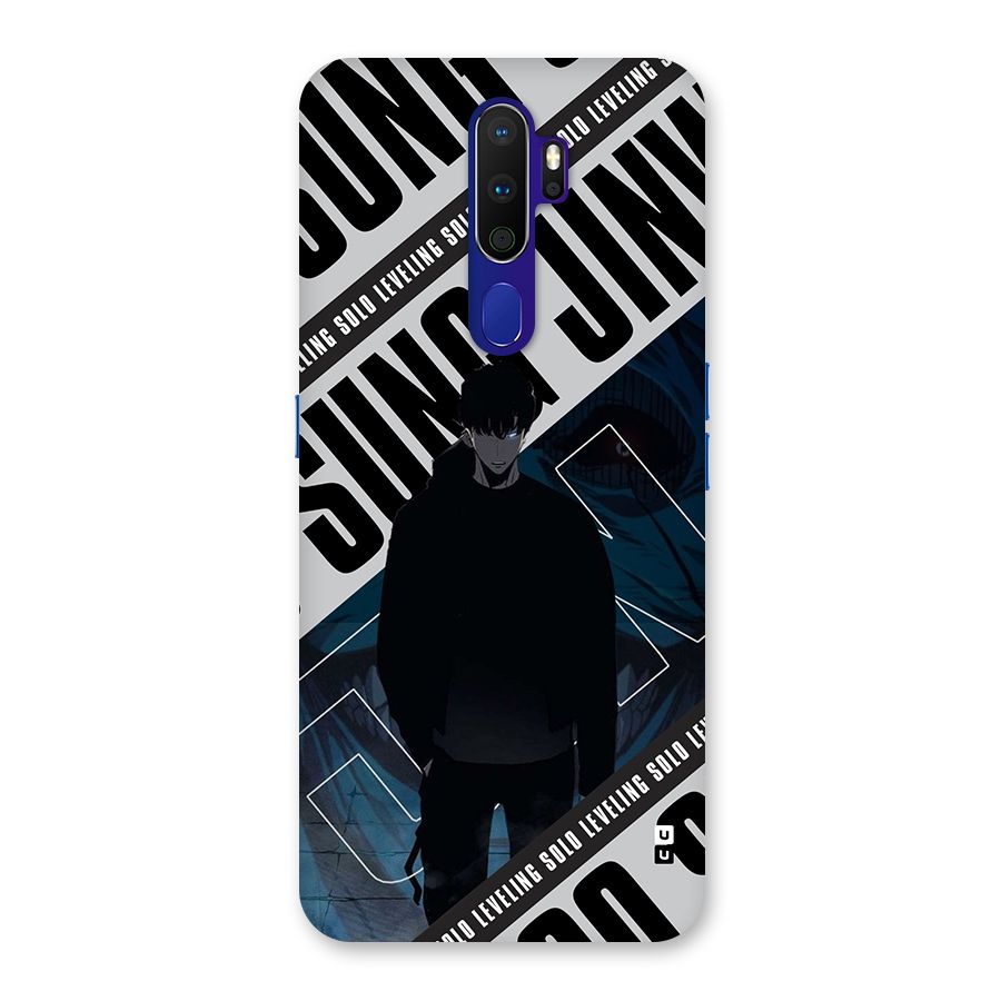 Awesome Jinwoo Rage Back Case for Oppo A9 (2020)
