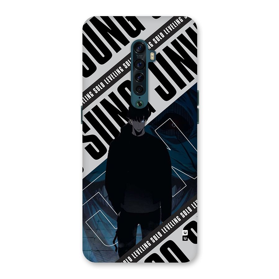 Awesome Jinwoo Rage Back Case for Oppo Reno2
