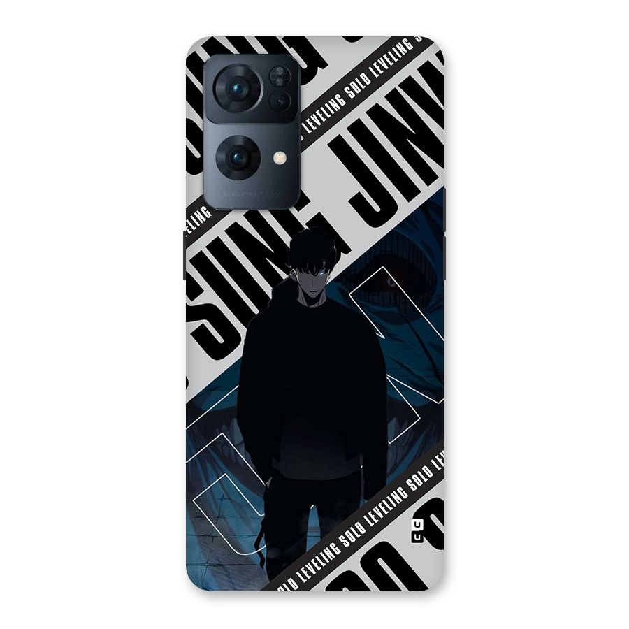 Awesome Jinwoo Rage Back Case for Oppo Reno7 Pro 5G