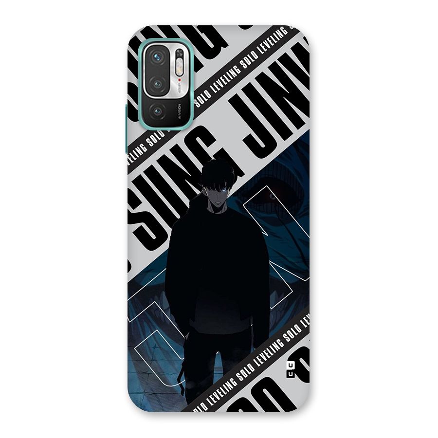 Awesome Jinwoo Rage Back Case for Redmi Note 10T 5G