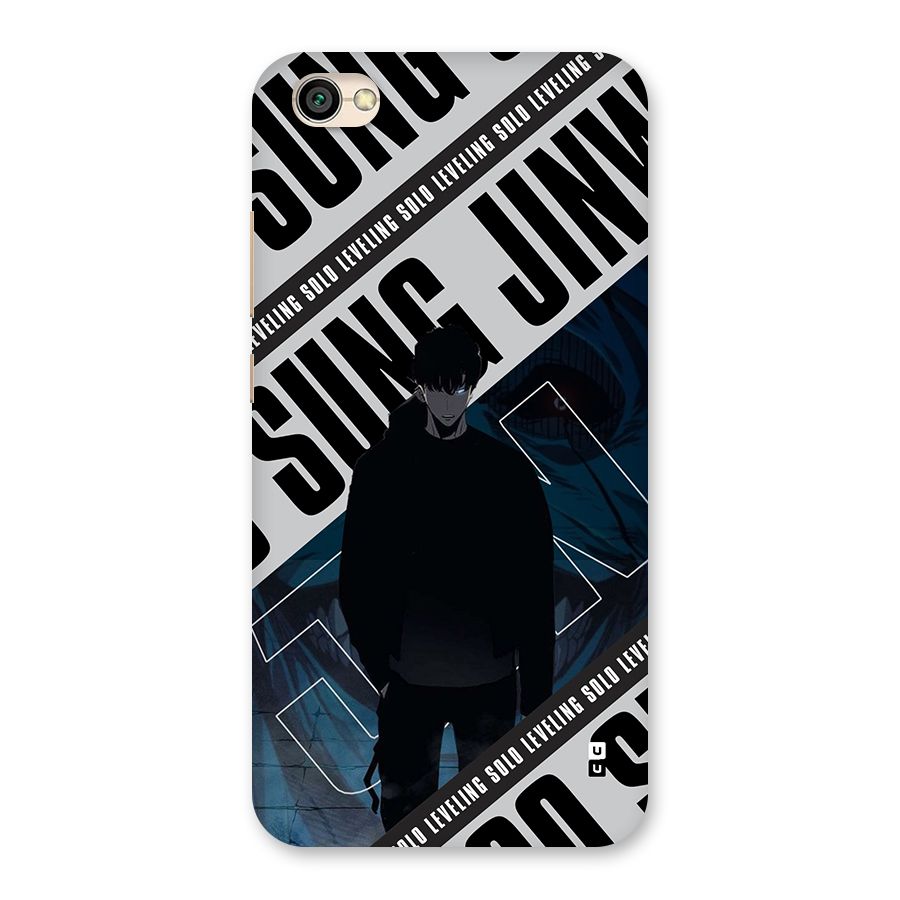 Awesome Jinwoo Rage Back Case for Redmi Y1 Lite