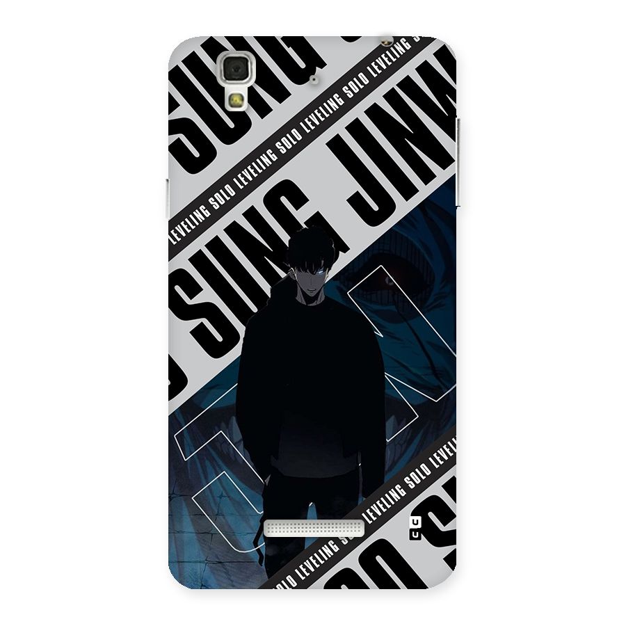 Awesome Jinwoo Rage Back Case for YU Yureka Plus