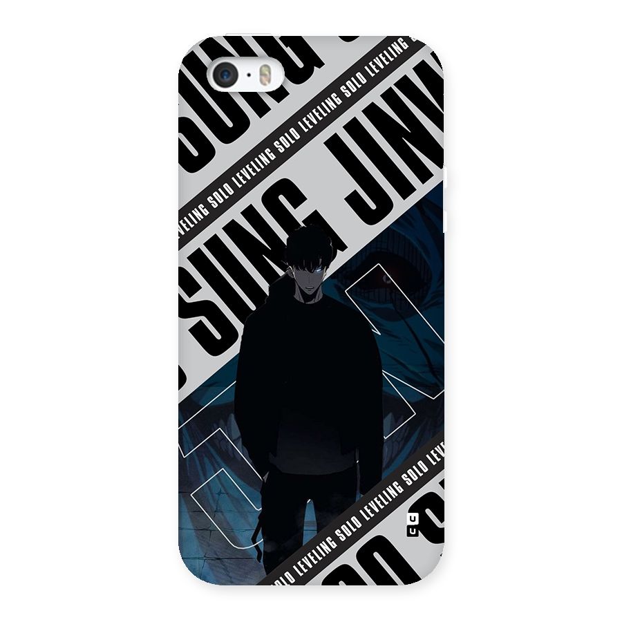 Awesome Jinwoo Rage Back Case for iPhone SE 2016