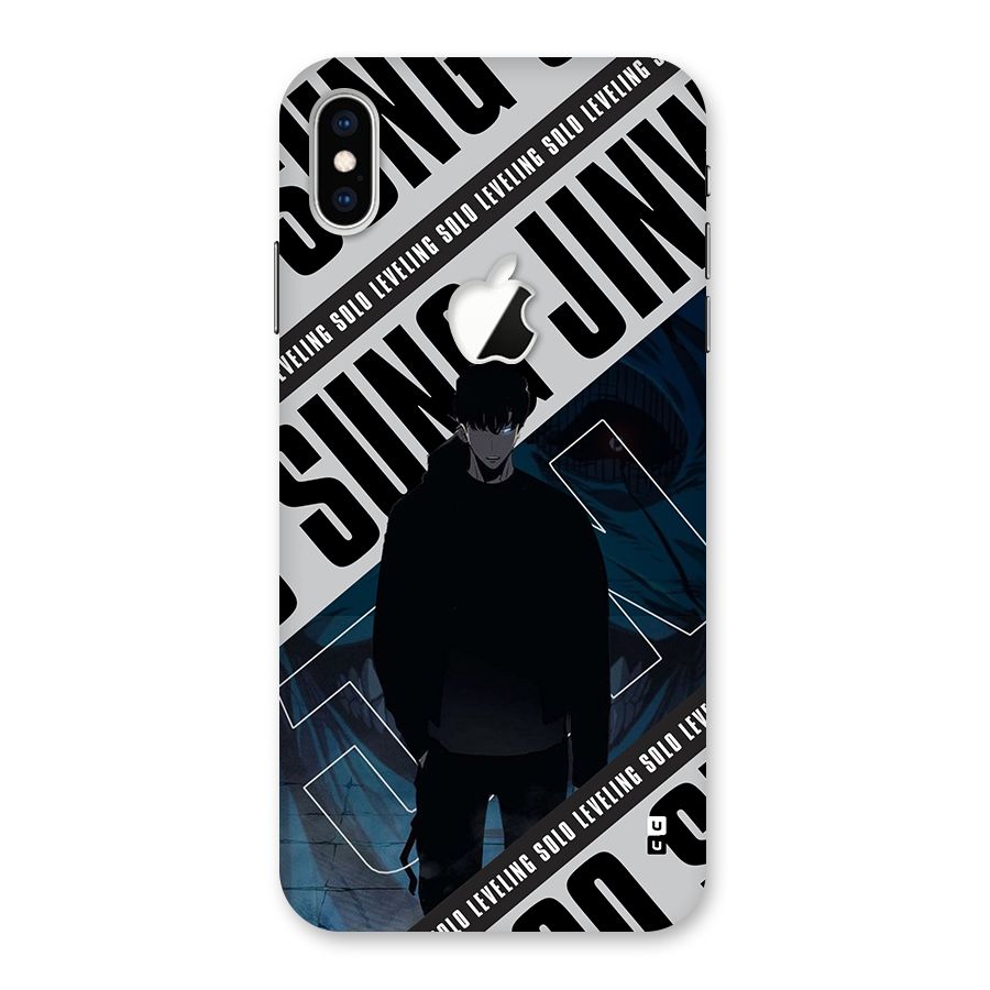 Awesome Jinwoo Rage Back Case for iPhone XS Max Apple Cut