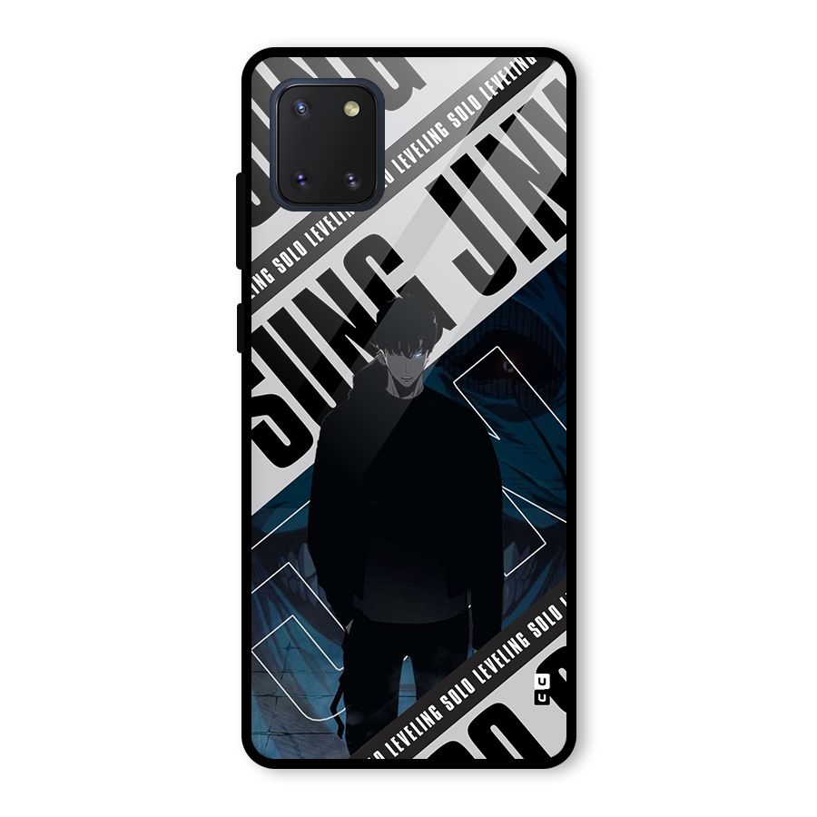Awesome Jinwoo Rage Glass Back Case for Galaxy Note 10 Lite