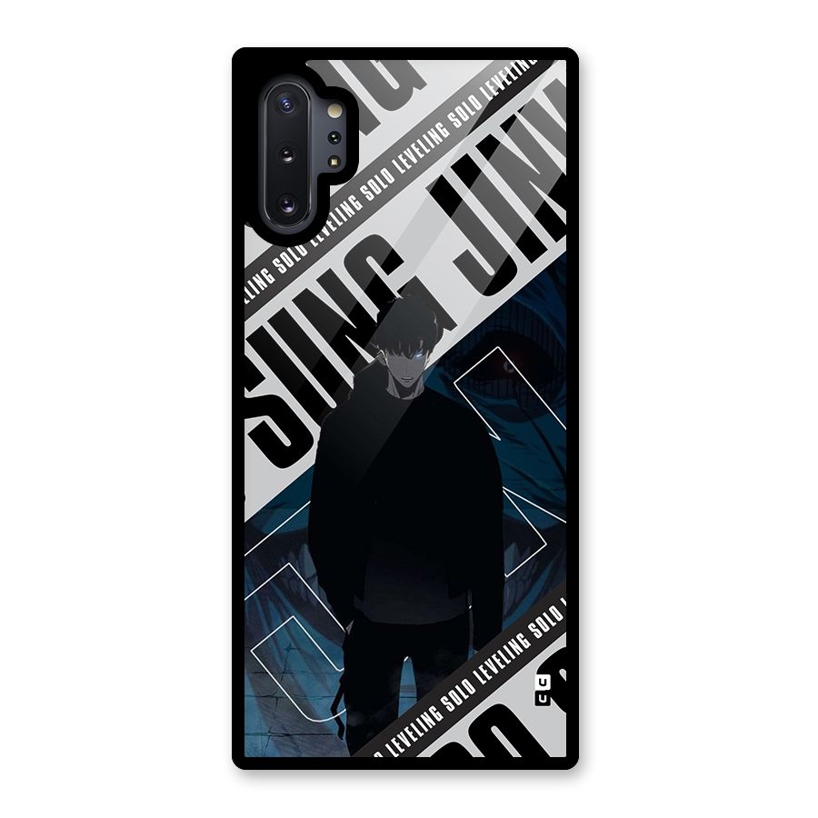 Awesome Jinwoo Rage Glass Back Case for Galaxy Note 10 Plus
