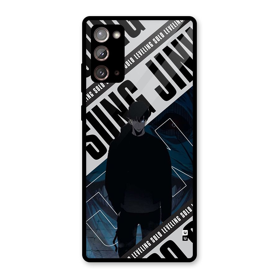 Awesome Jinwoo Rage Glass Back Case for Galaxy Note 20