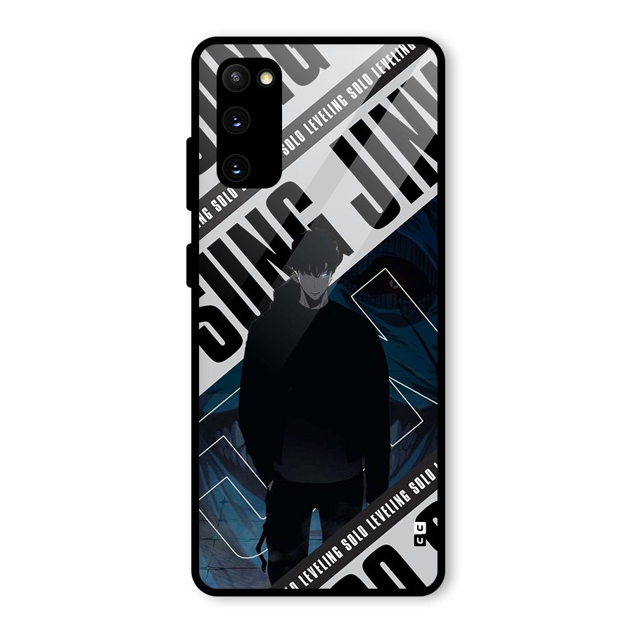 Awesome Jinwoo Rage Glass Back Case for Galaxy S20 FE