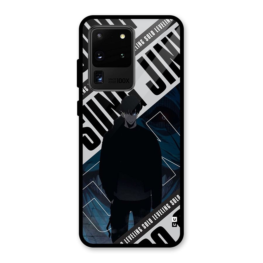 Awesome Jinwoo Rage Glass Back Case for Galaxy S20 Ultra