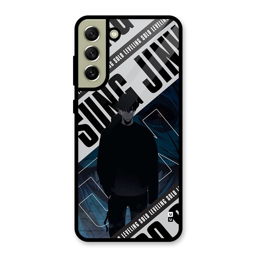 Awesome Jinwoo Rage Glass Back Case for Galaxy S21 FE 5G