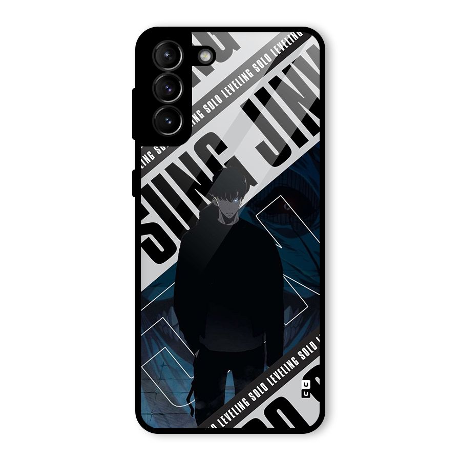 Awesome Jinwoo Rage Glass Back Case for Galaxy S21 Plus