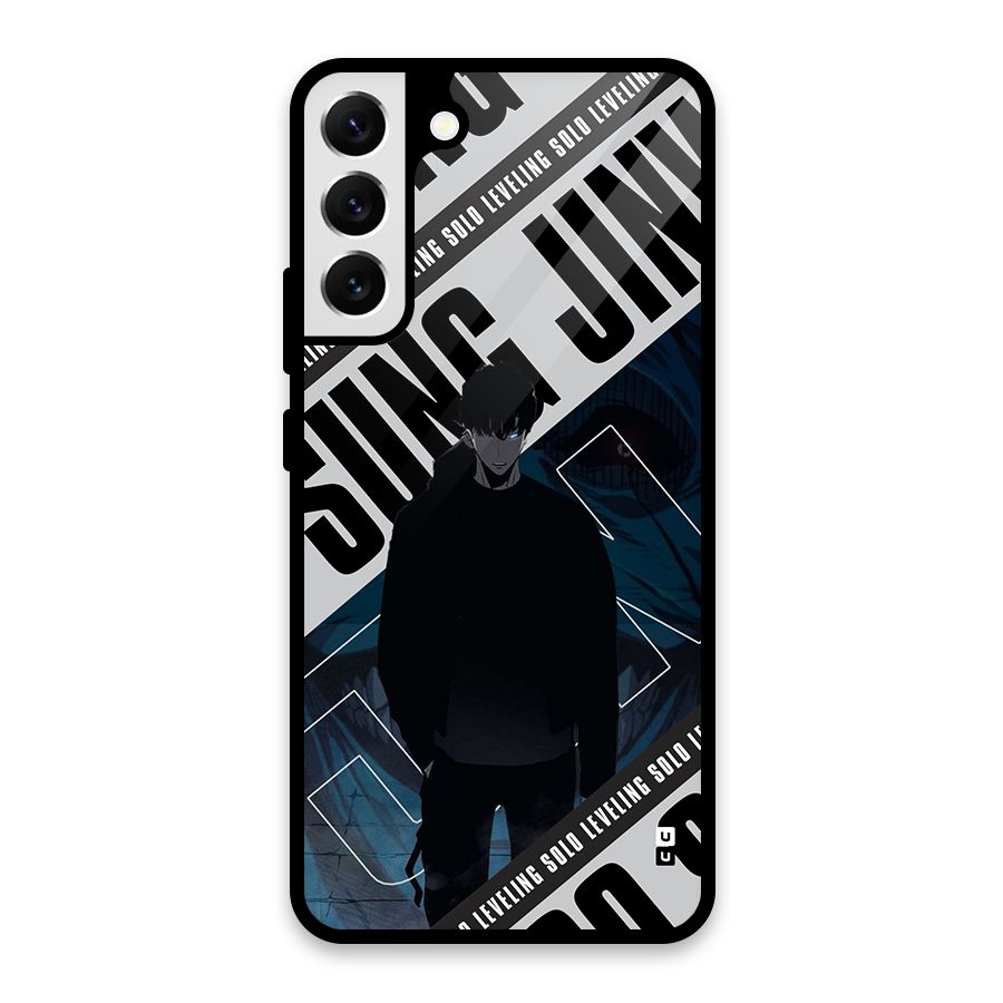 Awesome Jinwoo Rage Glass Back Case for Galaxy S22 Plus 5G