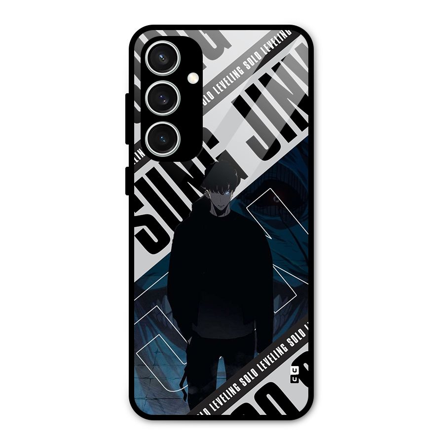 Awesome Jinwoo Rage Glass Back Case for Galaxy S23 FE