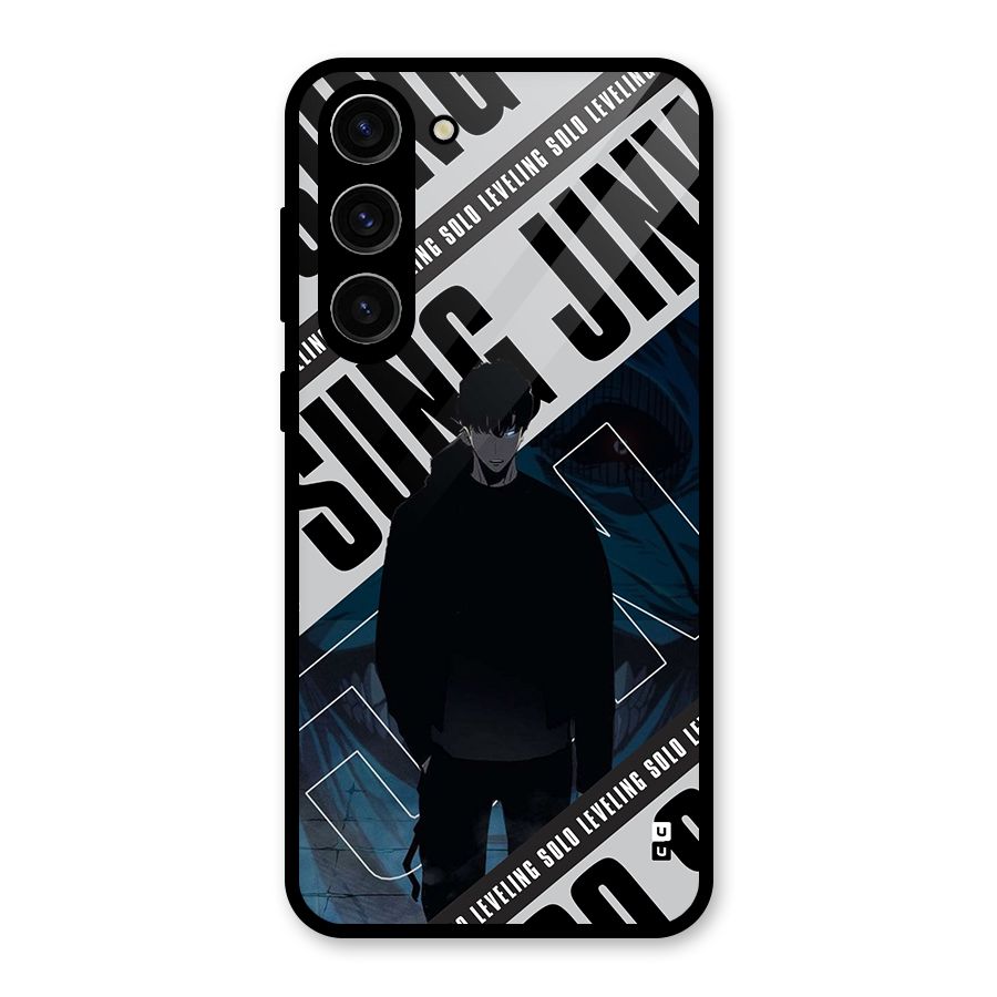 Awesome Jinwoo Rage Glass Back Case for Galaxy S23 Plus