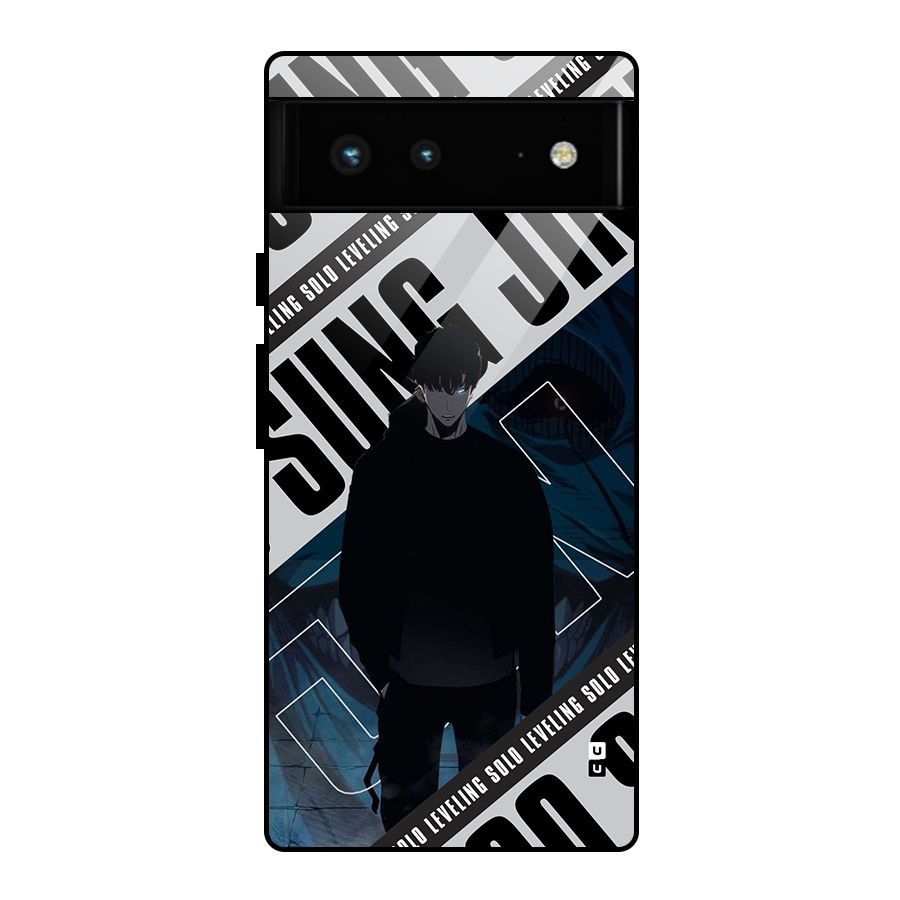 Awesome Jinwoo Rage Glass Back Case for Google Pixel 6