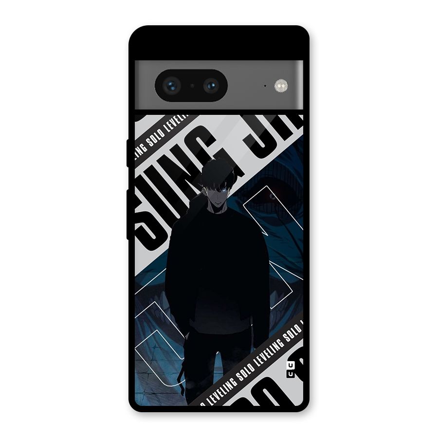 Awesome Jinwoo Rage Glass Back Case for Google Pixel 7